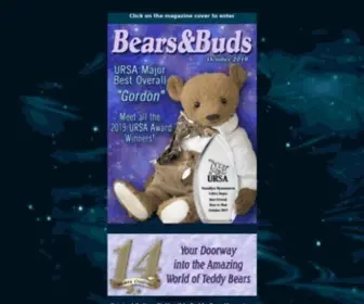 Bearsandbuds.com(BearsandBuds The online monthly teddy bear magazine featuring teddy bear artists worldwide) Screenshot