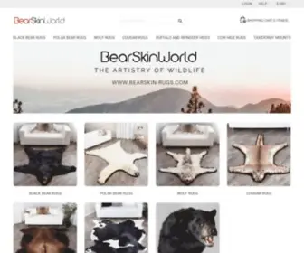 Bearskin-Rugs.com(Bear Skin Rugs) Screenshot