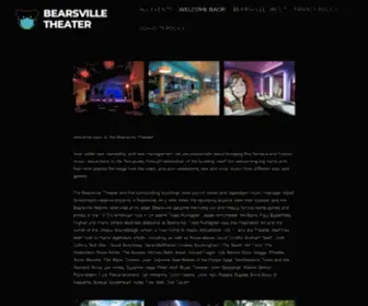 Bearsvilletheater.com(Bearsville Theater) Screenshot