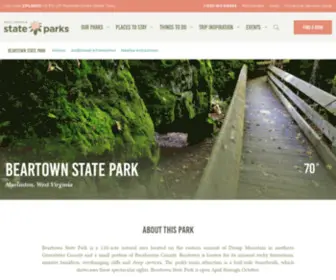 Beartownstatepark.com(Beartown State Park) Screenshot