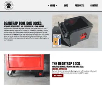 Beartrapsecurity.co.uk(Beartrap Tool Box Locks) Screenshot