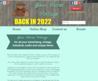 Bearwaresvintage.com.au(Bear Wares Vintage) Screenshot