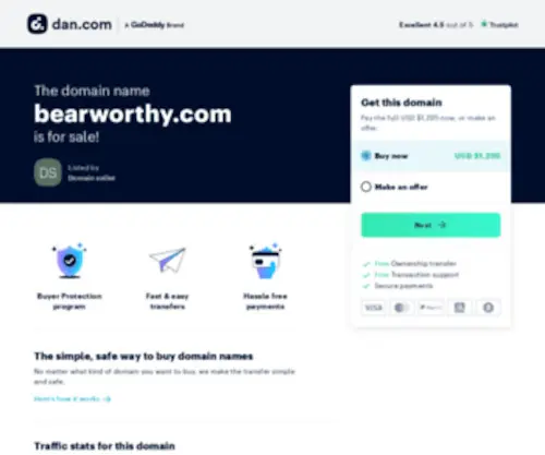 Bearworthy.com(Billion Dollar Technology To people Like Us) Screenshot