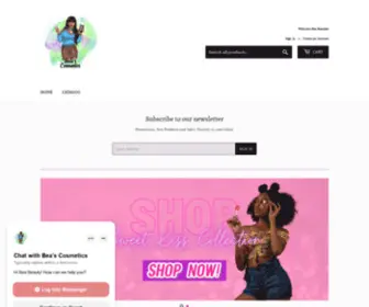 Beascosmetics.com(Bea's Cosmetics) Screenshot