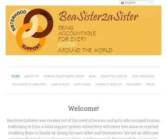 Beasister2Asister.org(Be a Sister 2 a Sister) Screenshot