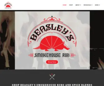 Beasleyssmokehouserub.com(Beasley's Smokehouse Rub) Screenshot