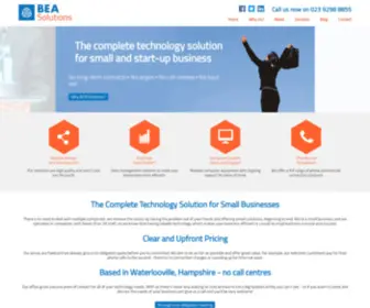 Beasolutions.com(BEA Solutions Ltd) Screenshot