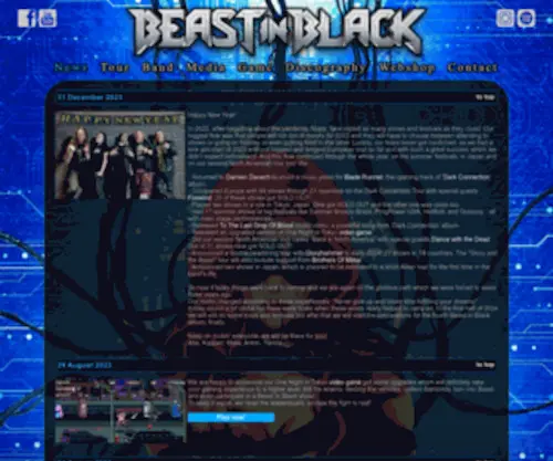 Beastinblack.com(Beastinblack) Screenshot