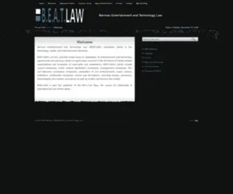 Beat-LAW.com(Welcome) Screenshot