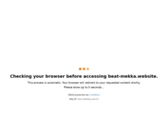 Beat-Mekka.website(Music Producer Portal) Screenshot