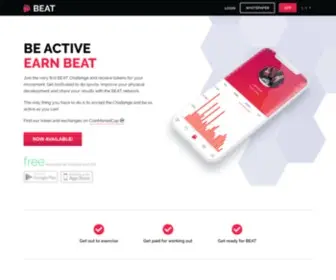 Beat.org(Disrupting the health and sports industry) Screenshot