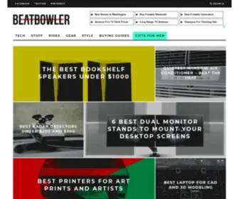 Beatbowler.com(Tech, Living, Style & Design) Screenshot