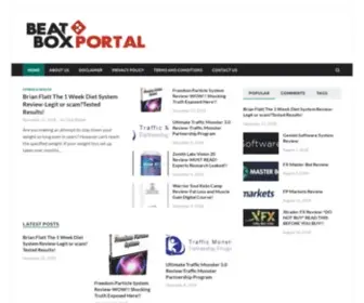 Beatboxportal.com(Beat Box Portal) Screenshot