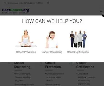 Beatcancer.org(Beat Cancer) Screenshot