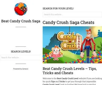 Beatcandycrushlevel.com(Candy Crush Saga Cheats) Screenshot