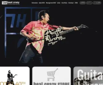 Beatcrazy.net(布袋寅泰) Screenshot