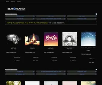 Beatdreamer.com(Free Beats) Screenshot