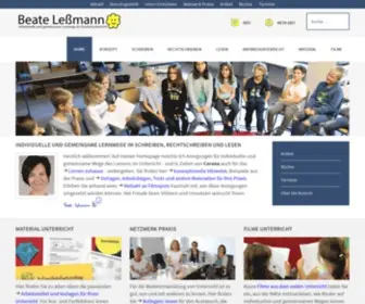 Beate-Lessmann.de(Beate Leßmann) Screenshot