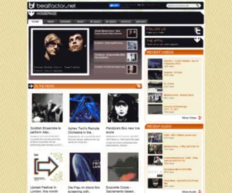 Beatfactor.net(Beatfactor) Screenshot