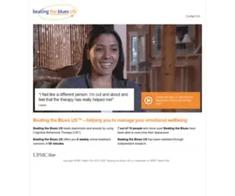 Beatingthebluesus.com(Digital Health Assistance Solutions) Screenshot