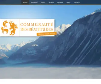 Beatitudes.ch(Beatitudes) Screenshot