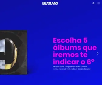 Beatland.com.br(Beatland) Screenshot