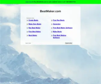 Beatmaker.com(The Leading Music Site on the Net) Screenshot