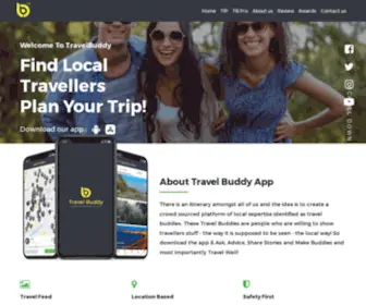 Beatravelbuddy.com(Travel Buddy) Screenshot