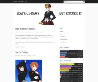 Beatrice-Raws.org(Beatrice Raws) Screenshot
