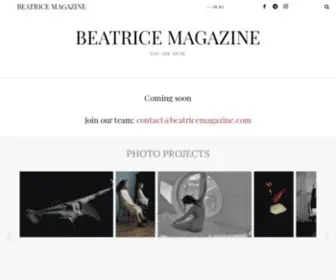 Beatricemagazine.com(Beat Rice Magazine) Screenshot