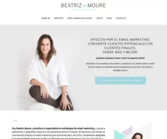 Beatrizmoure.com(El Email Marketing que enamora) Screenshot