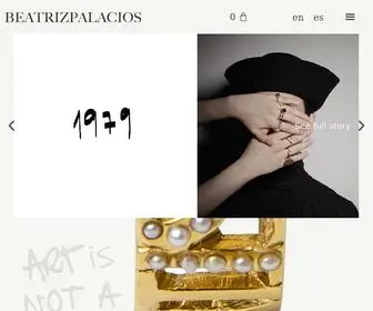 Beatrizpalacios.com(Designer & Fine Jewelry) Screenshot