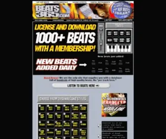 Beats365.com(Hip Hop & Rap Beats) Screenshot