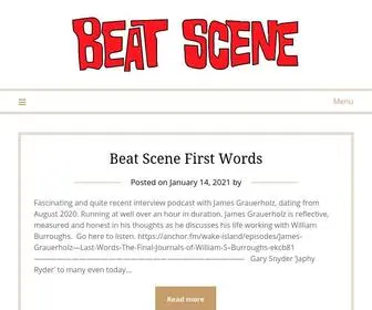Beatscene.net(This is the Beat Generation) Screenshot