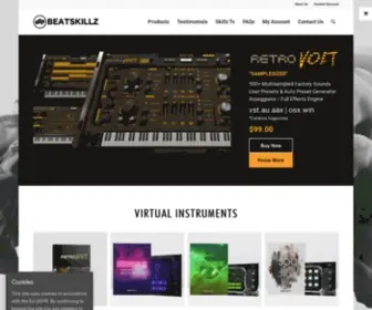 Beatskillz.com(BeatSkillz AU/ VST Plugins) Screenshot