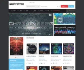 Beatspace.com(Psychedelic music shop) Screenshot