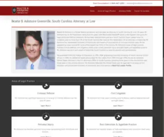 Beattieashmore.com(Lawyers In Greenville SC) Screenshot