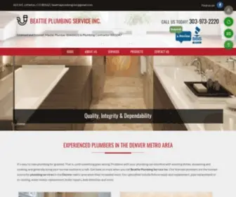 Beattieplumbing.com(Beattie Plumbing Service Inc) Screenshot