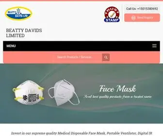 Beattydavidssupplies.com(BEATTY DAVIDS LIMITED) Screenshot