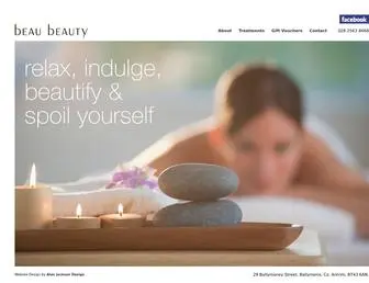 Beau-Beauty.com(Beau Beauty Salon) Screenshot