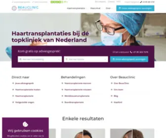 Beauclinic.nl(Beauclinic) Screenshot