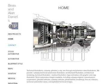 Beaudaniels.com(Technical illustration) Screenshot