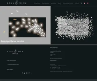 Beauetbien.com(Lighting Sculptor) Screenshot