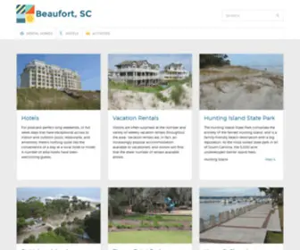 Beaufort-SC.com(SC Photo Tours and Travel Information) Screenshot