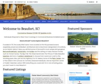 Beaufort.com(Beaufort South Carolina) Screenshot