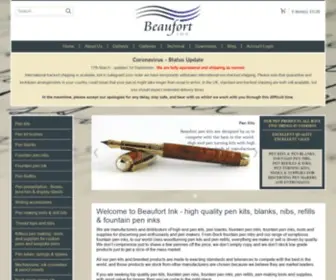 Beaufortink.co.uk(Pen Kits) Screenshot