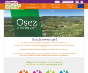 Beaujolais-Versvotreavenir.com(Beaujolais Vers Votre Avenir) Screenshot