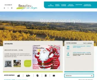 Beaulieu-Sur-Layon.com(Beaulieu Sur Layon) Screenshot