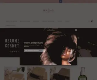 Beaumelcosmetiques.fr(Beaumel cosmétiques des perruques en ligne ainsi que de la coiffure à domicile pour tout le monde) Screenshot