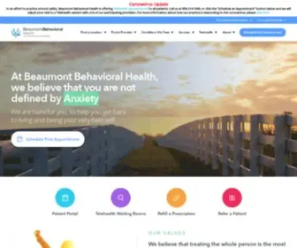 Beaumontbehavioral.com(Behavioral Health Therapy) Screenshot